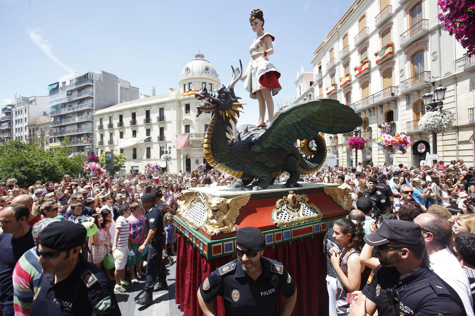 La Tarasca 2014. Diseñado por María Isabel Penela