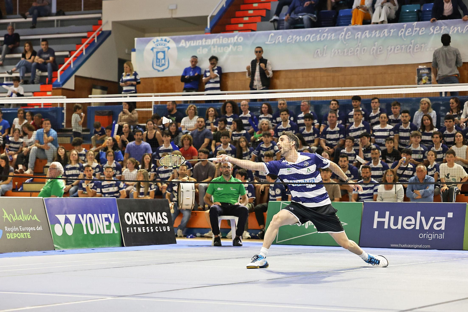 Imágenes de la final de liga de bádminton entre el IES La Orden y La RInconada