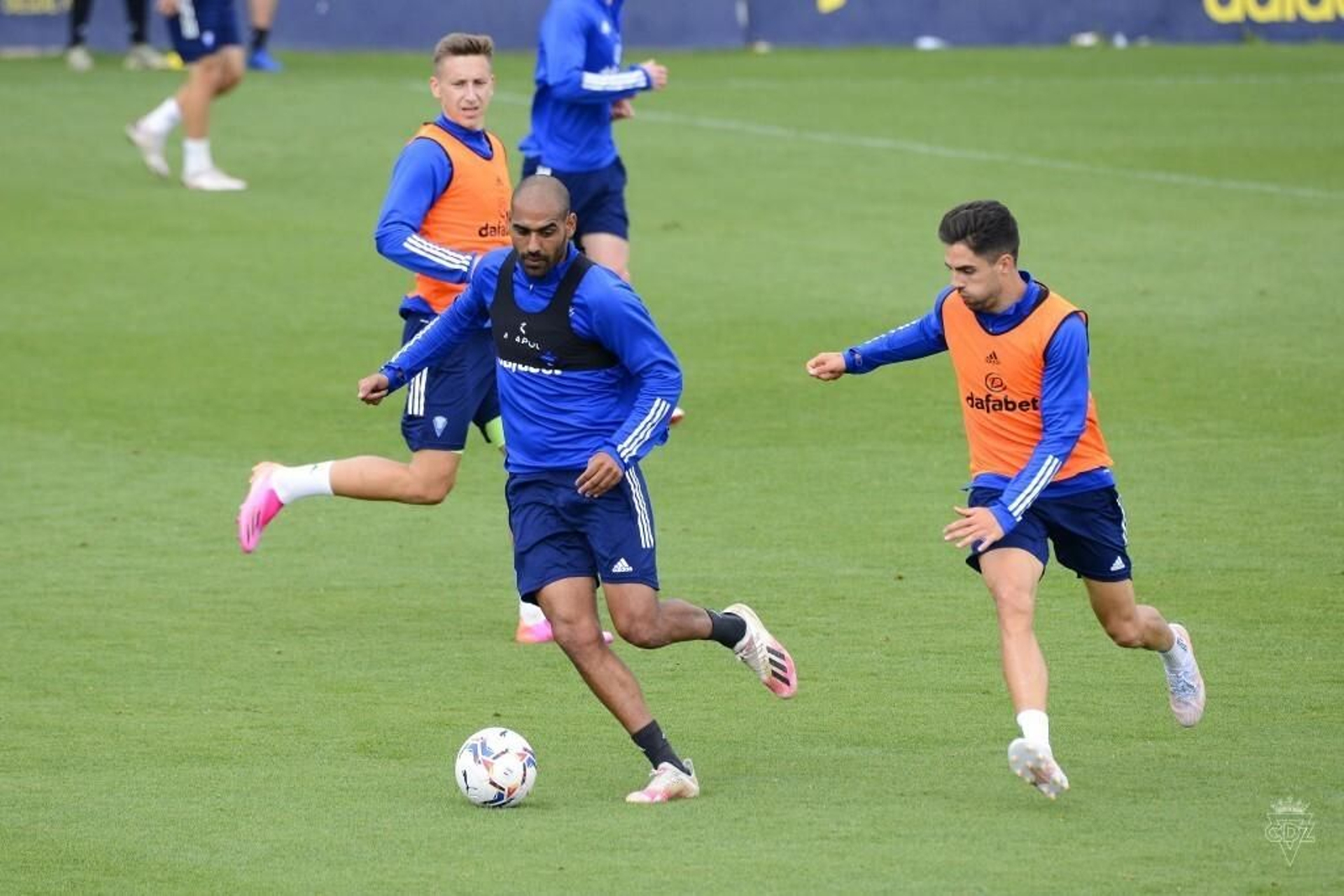 Fali y Sobrino en la sesión del jueves.