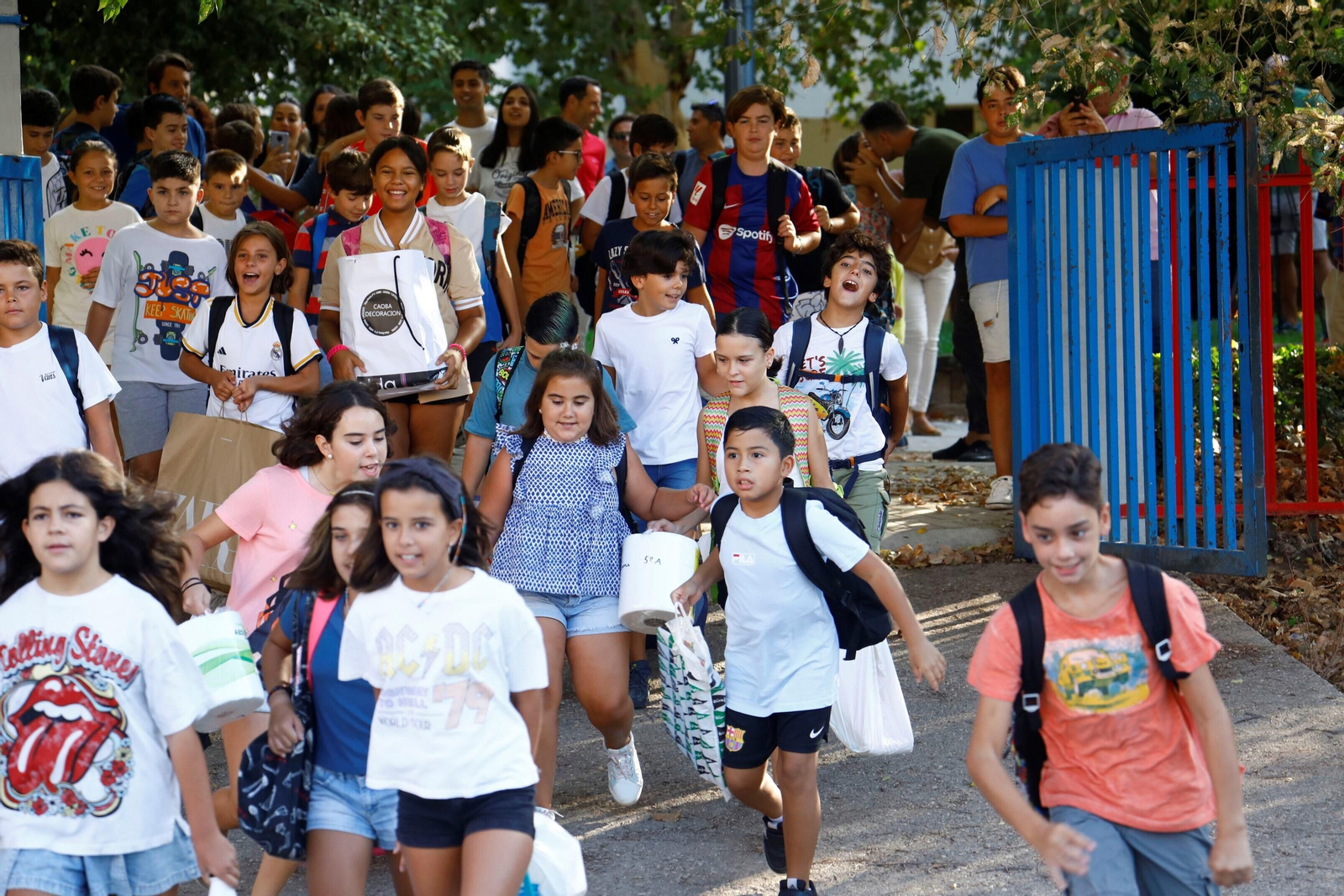 La vuelta al cole en Córdoba, en imágenes