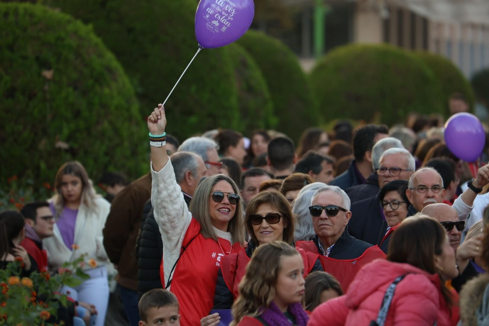 La manifestación del 25N en Córdoba, en imágenes