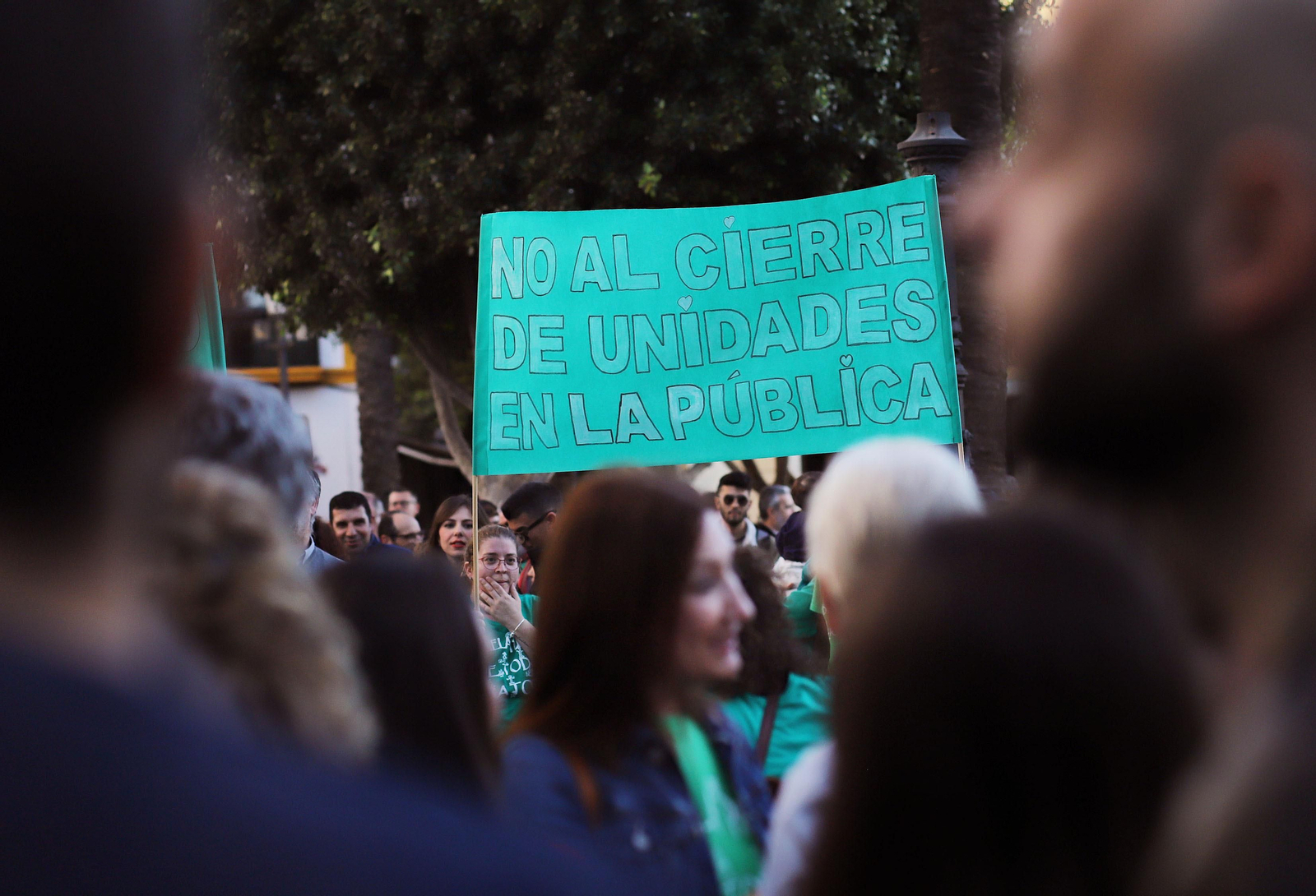 Protestas en Jerez contra el nuevo decreto de escolarización