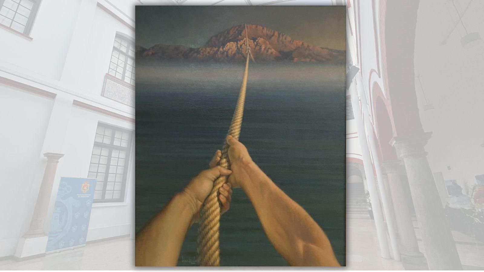 'Hércules acercando continentes', de Antonio López Canales