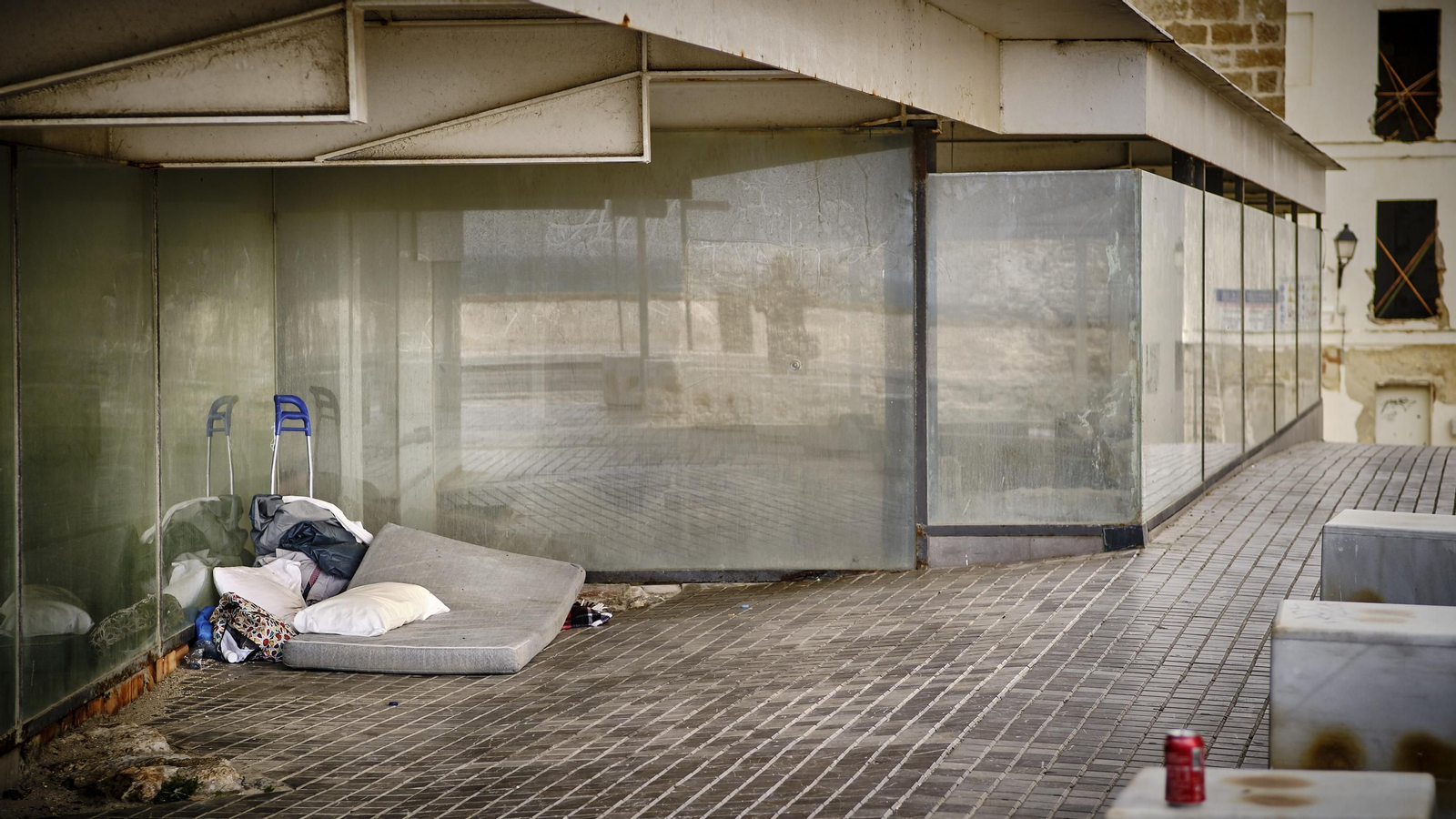 Acampada en la zona Entre Catedrales