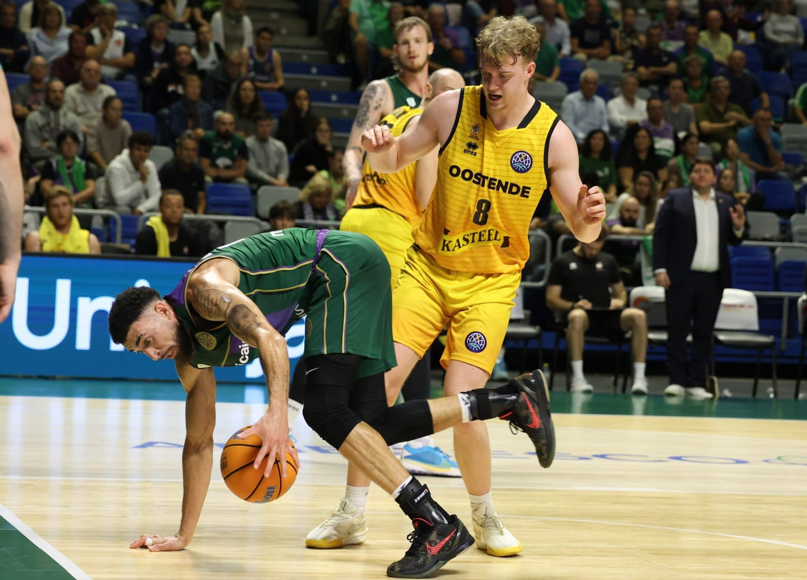 El Unicaja-Filou Oostende, en fotos