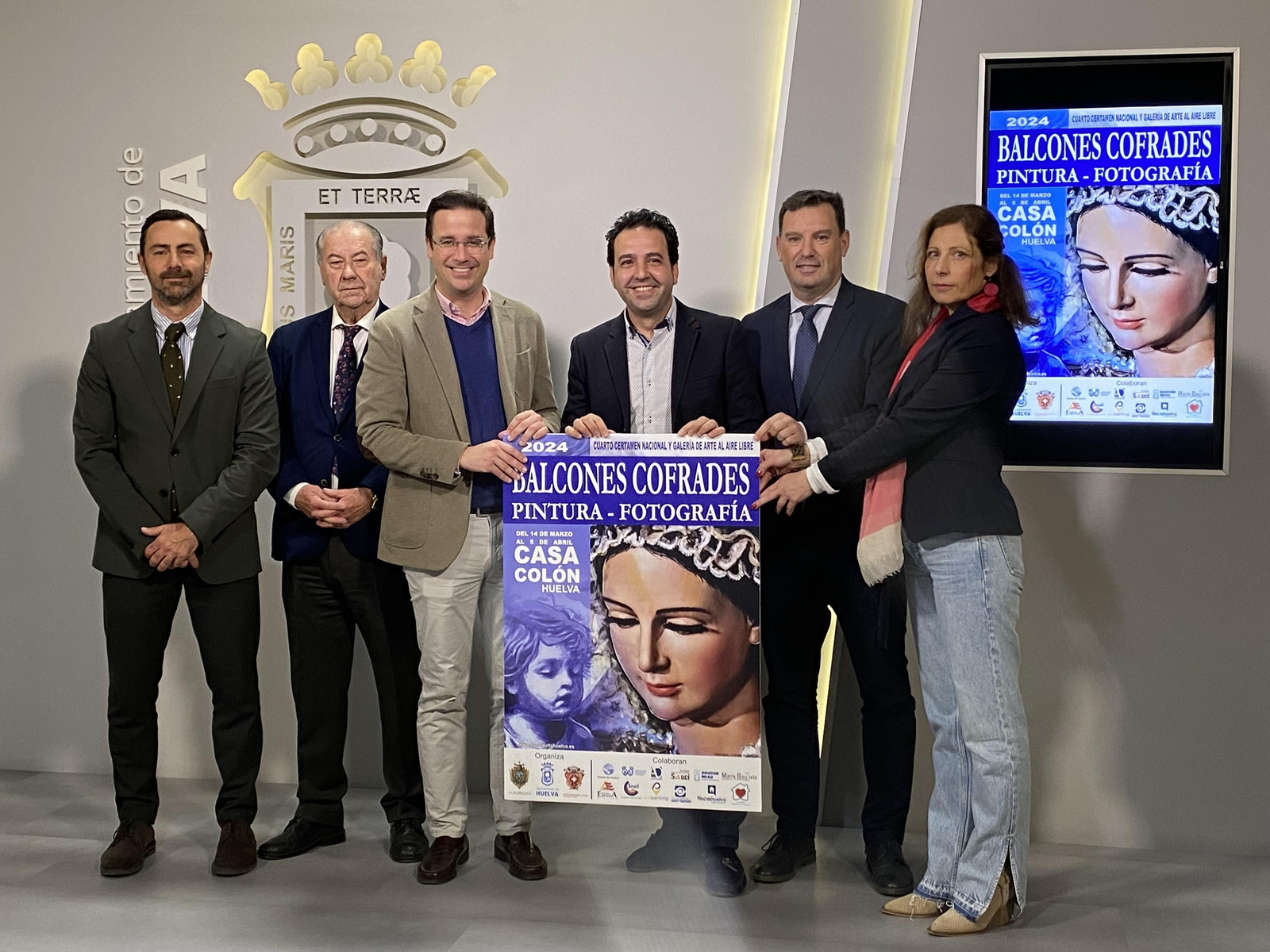 Presentación del certamen de Balcones Cofrades