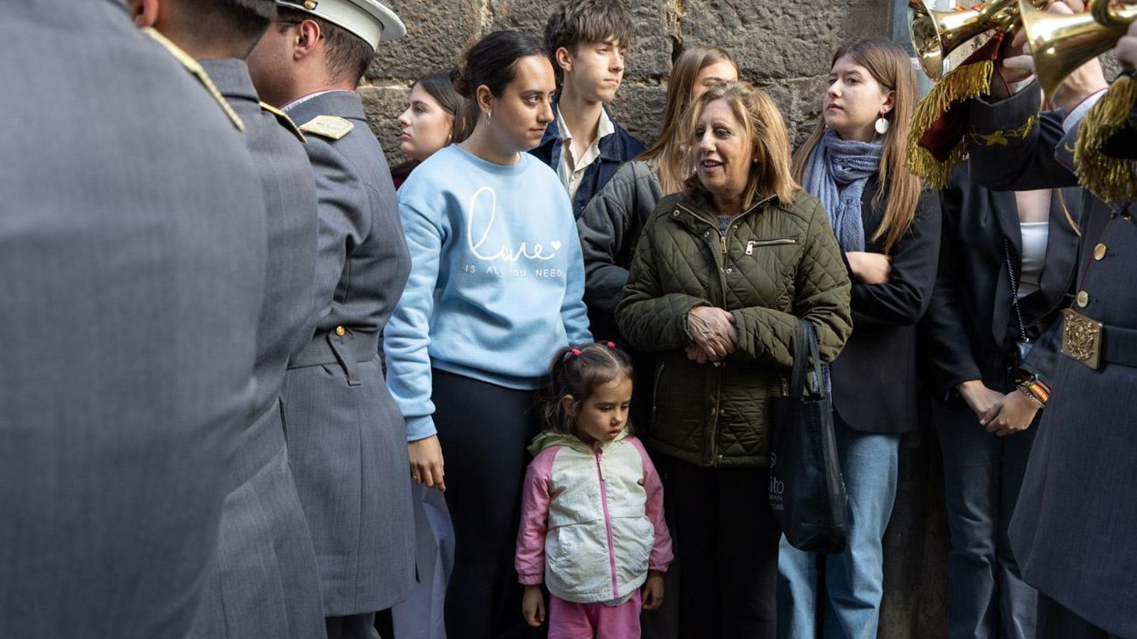 Los jiennenses se recrean con la cofradía de los Estudiantes un nuevo Lunes Santo
