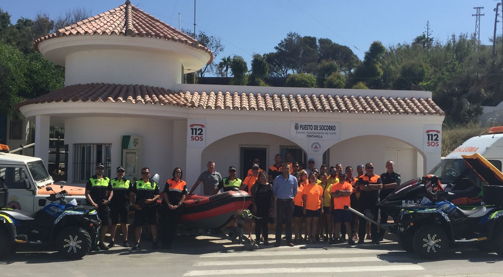 Efectivos con los que cuenta el Ayuntamiento de Conil para atender la seguridad y el salvamento en sus playas.