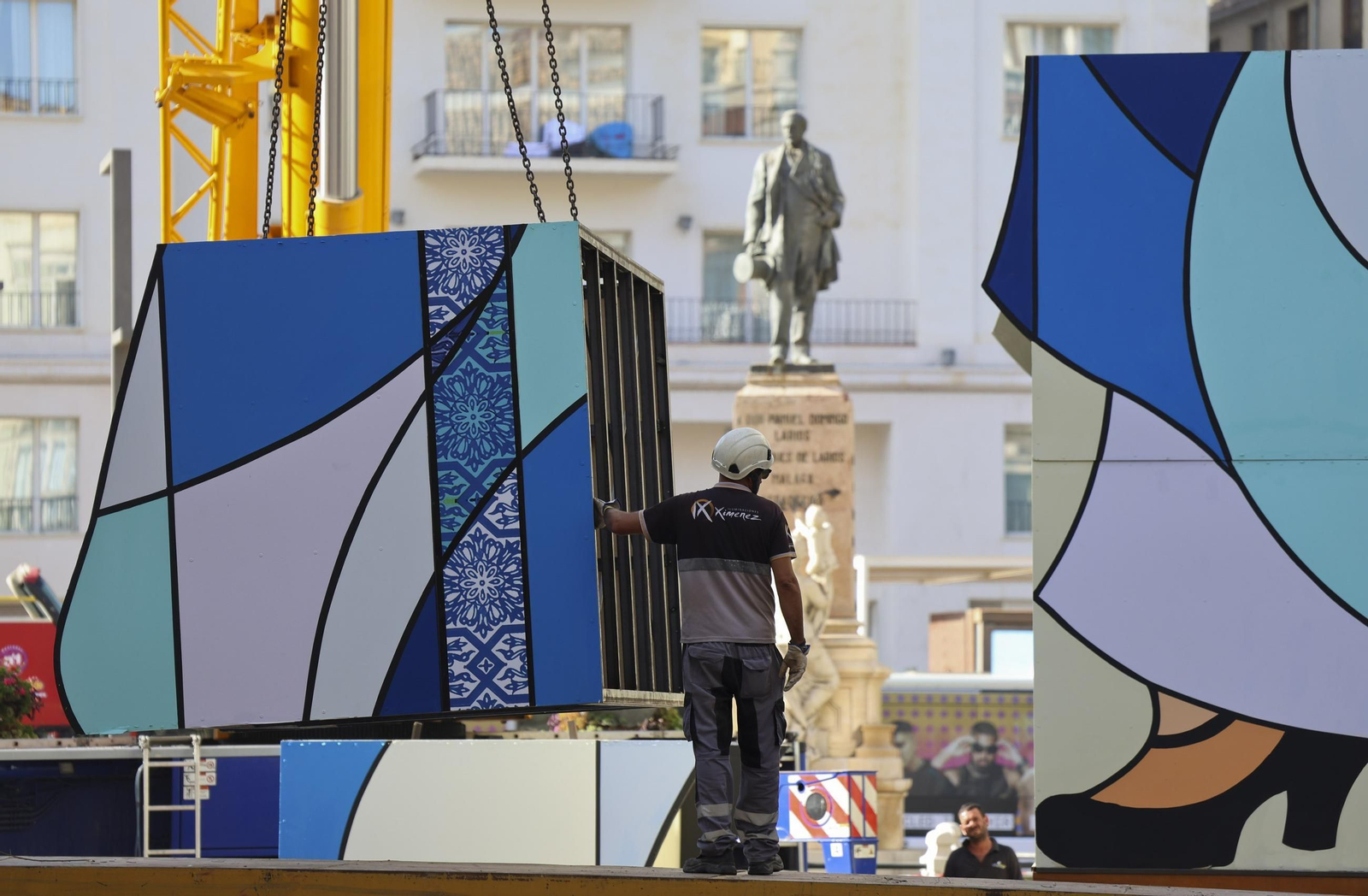 La ciudad ultima preparativos para celebrar la Feria de Málaga