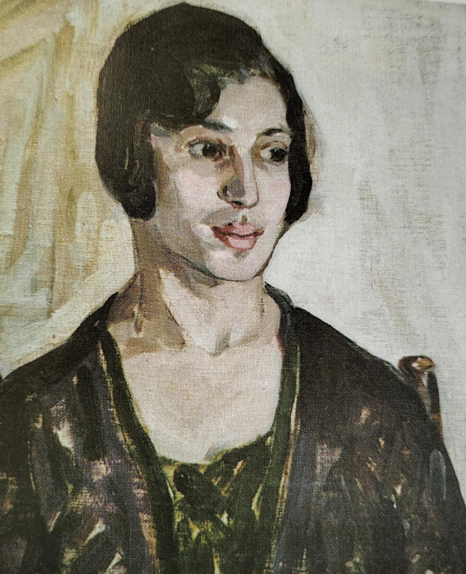 'Retrato', pintura de Esperanza Abot.