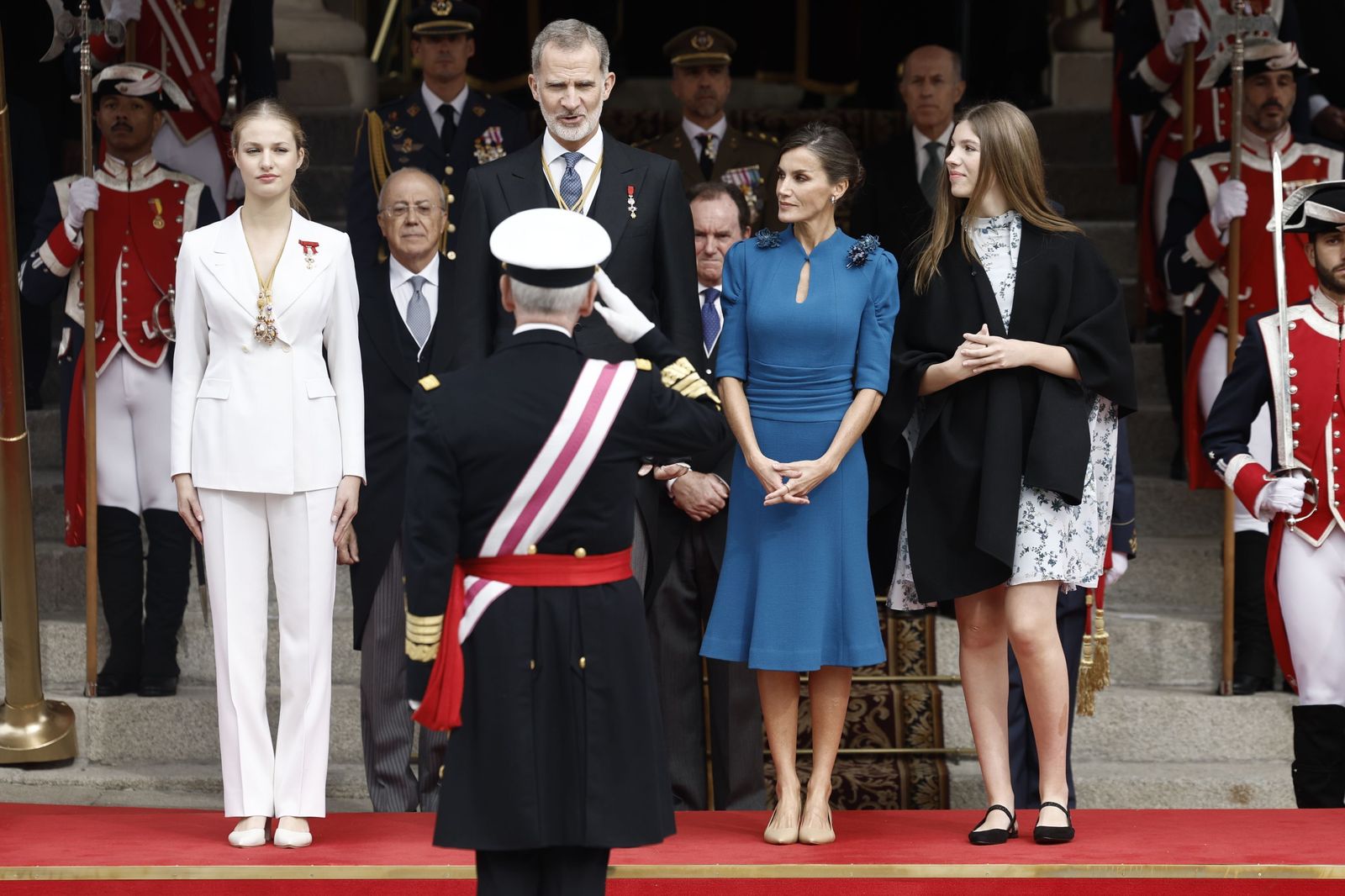 Las fotos del juramento de la Constitución de la princesa Leonor