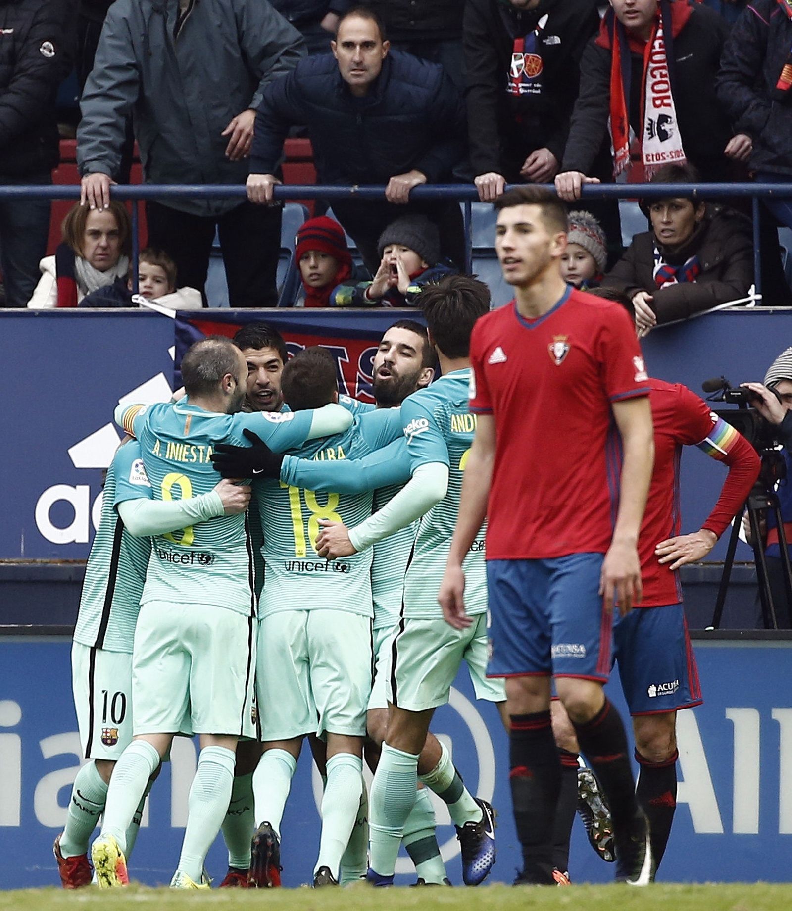 El Osasuna-Barcelona