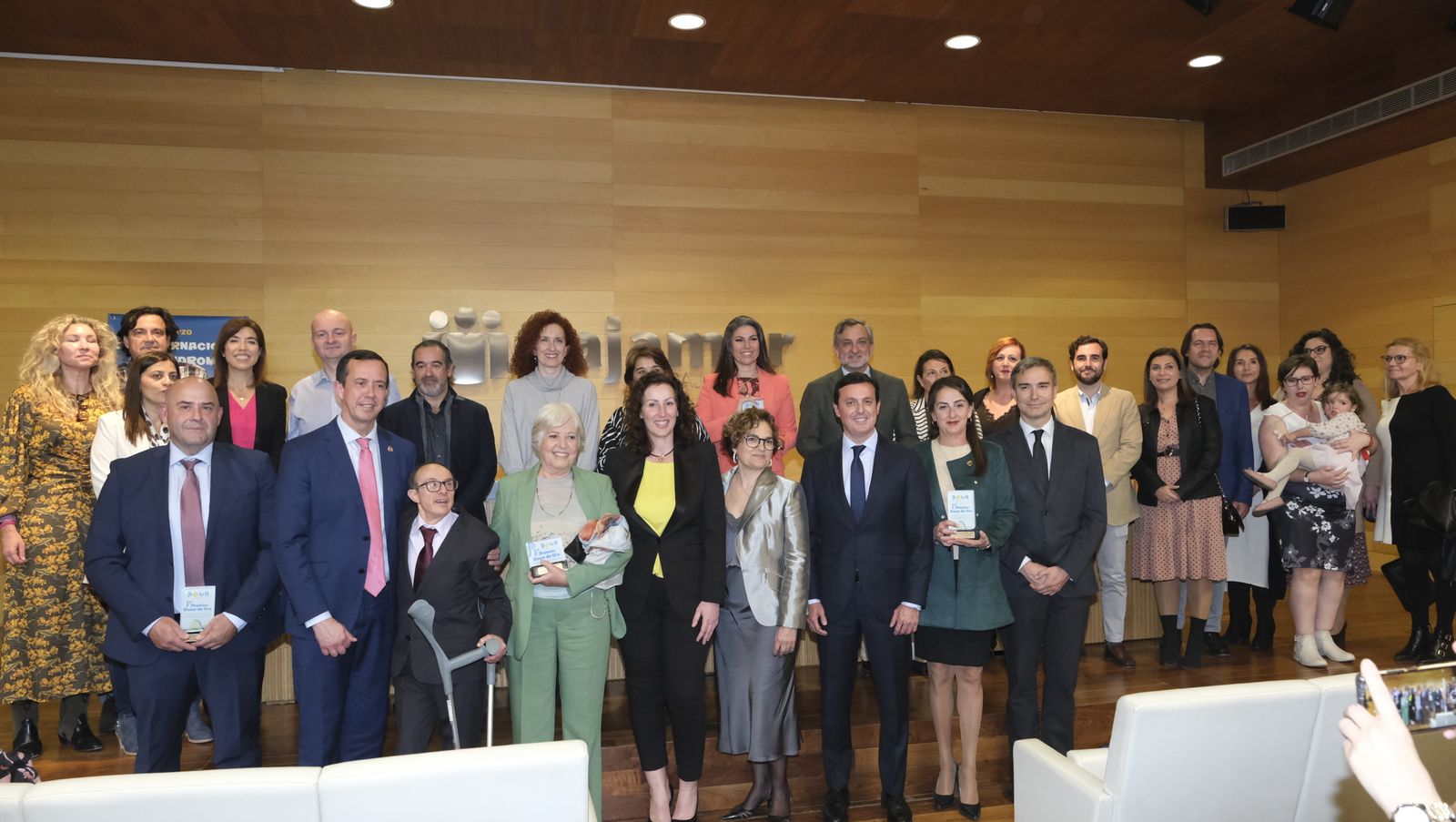 Imágenes de la entrega de los Down de Oro de Almería