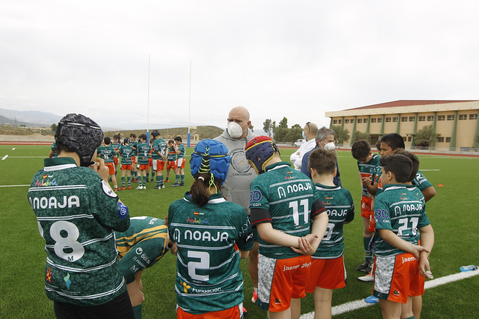 Fotogalería rugby sub-12 andaluz en la Base de La Legión. Viator (Almería)