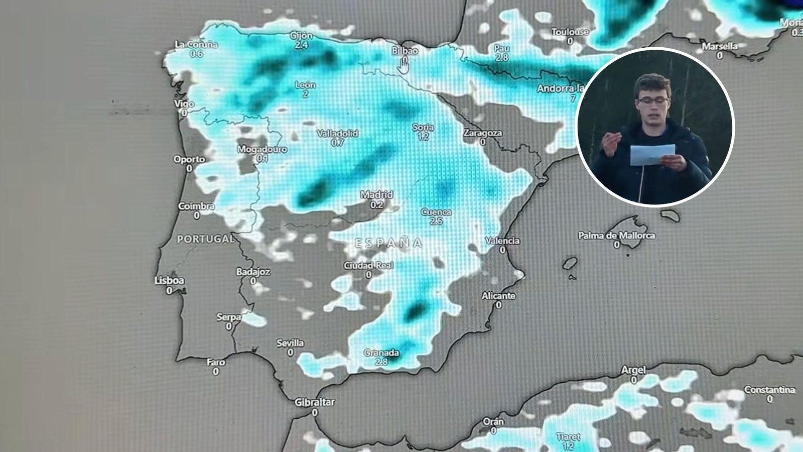 Jorge Rey sube un nuevo vídeo para hablar del tiempo durante esta semana