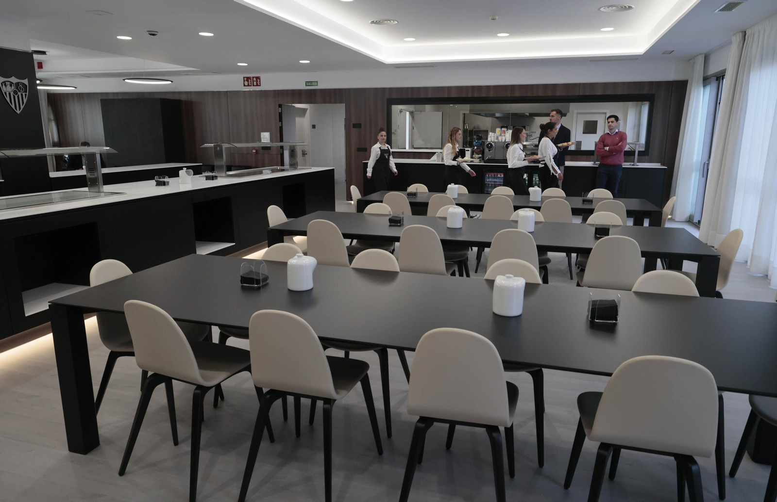 Imágenes de las nuevas instalaciones de la ciudad deportiva del Sevilla Fc