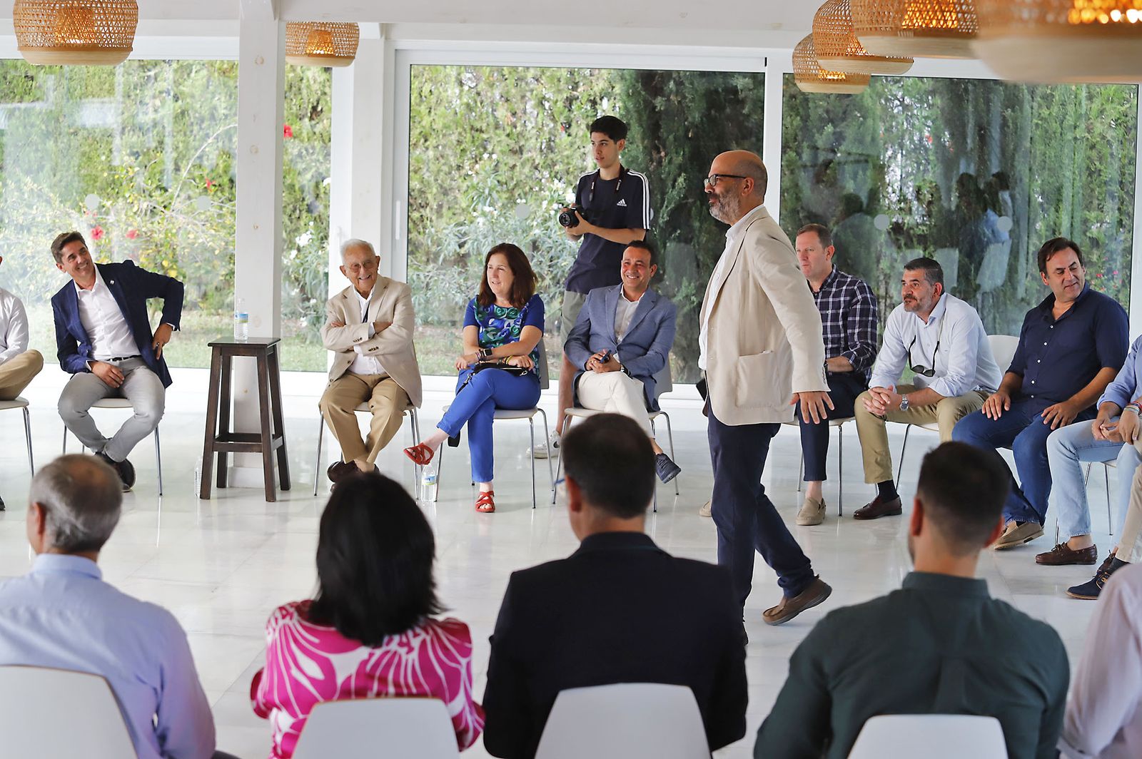 Imágenes del debate de "La Noche de los Frutos Rojos"