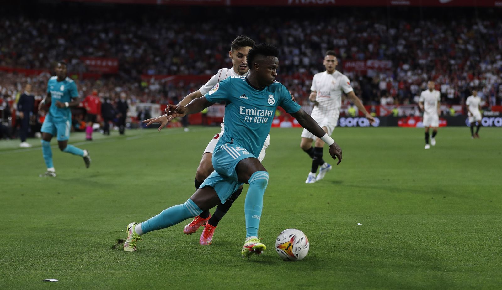 Las imágenes del Sevilla- Real Madrid