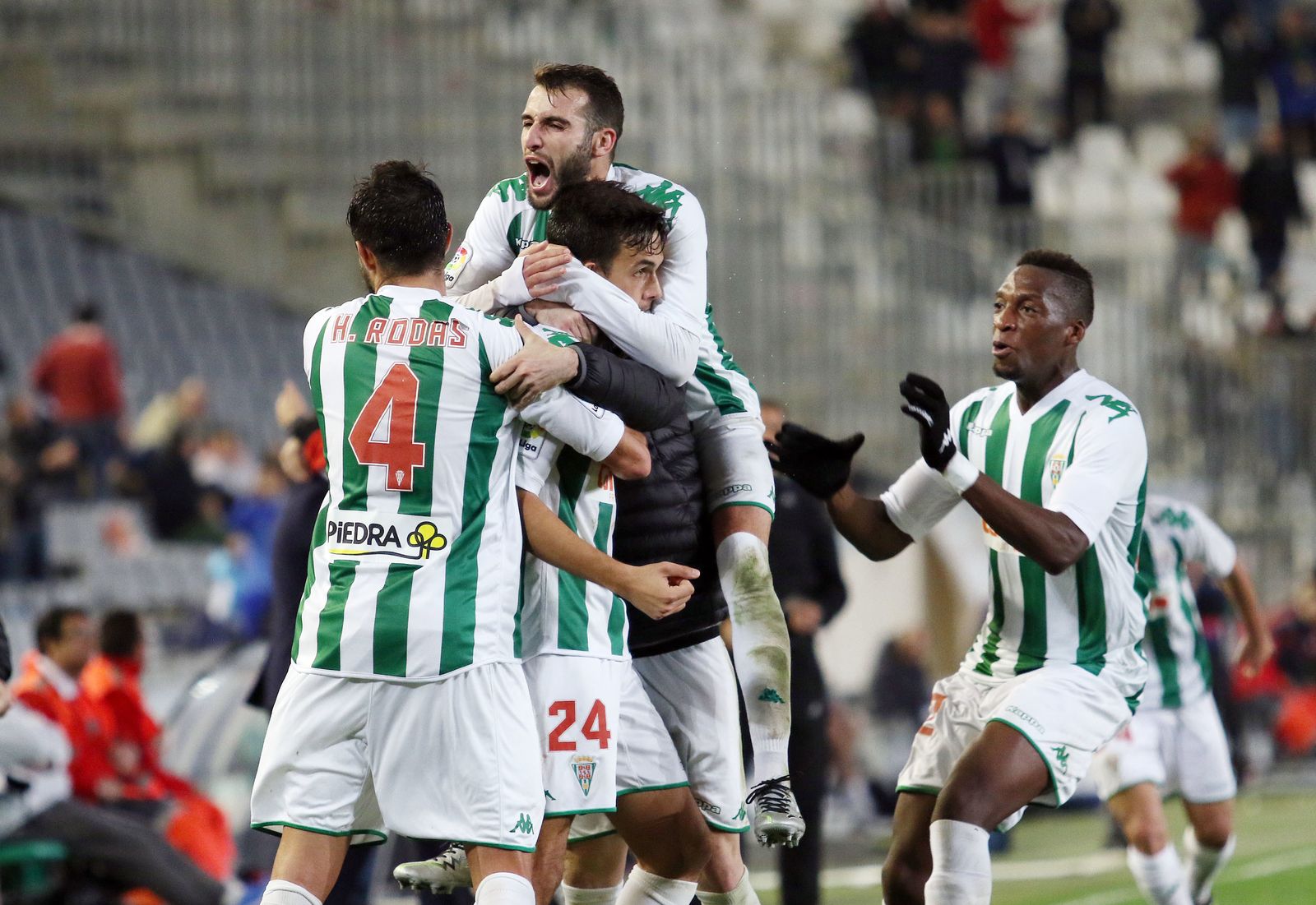 Las imágenes del Córdoba-Málaga