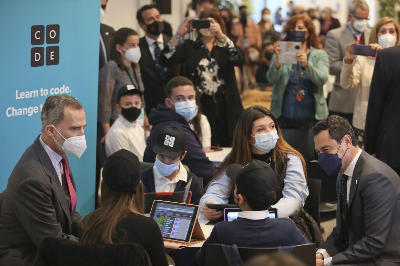 La visita de los Reyes a Málaga, en fotos
