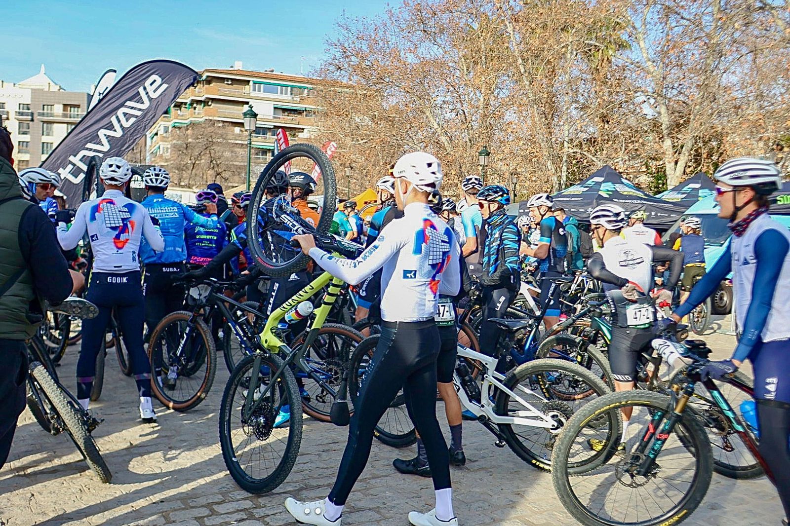 Las mejores imágenes de la primera etapa de la Andalucía Bike Race