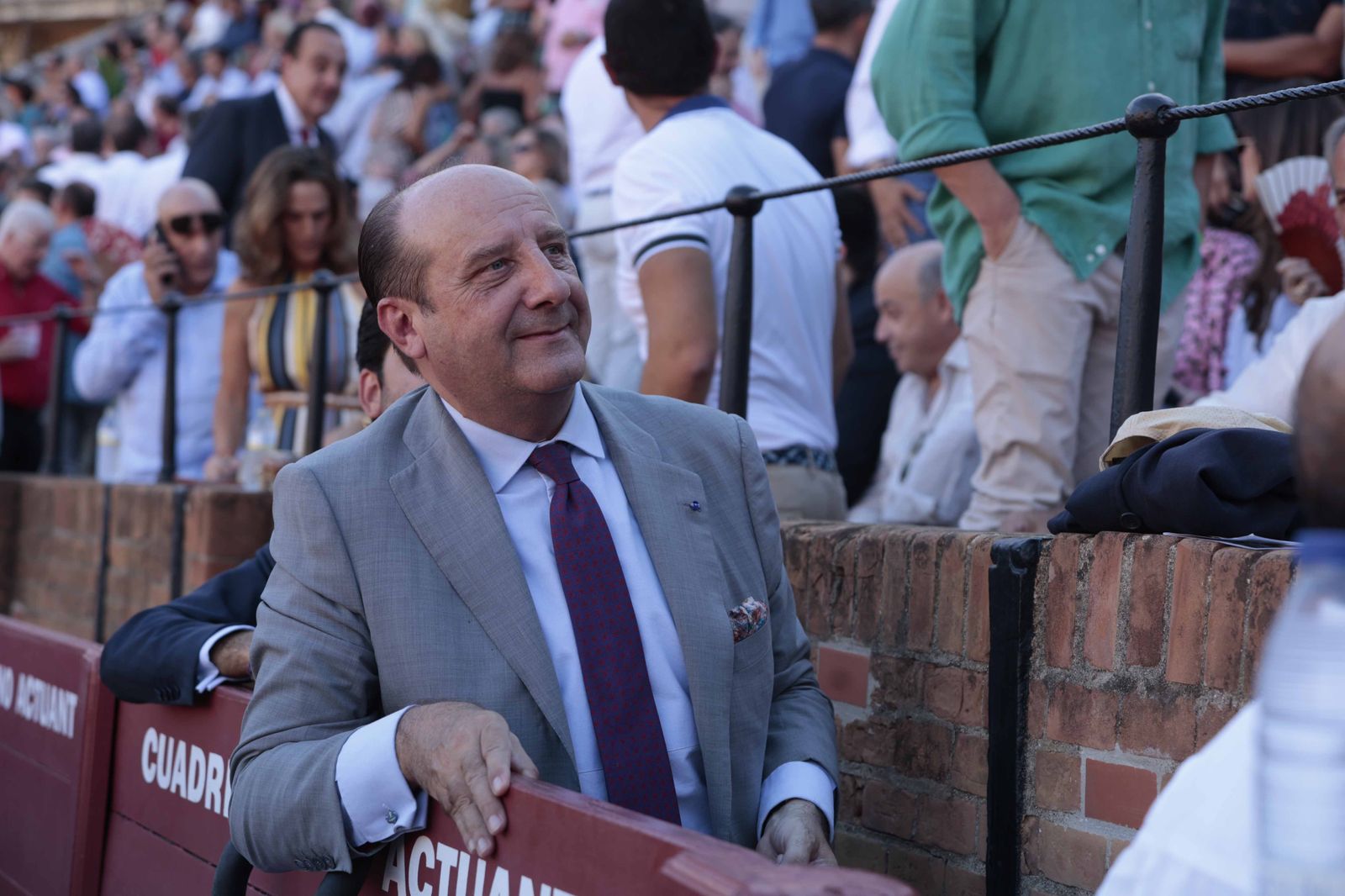 Ambiente en los tendidos de la Maestranza