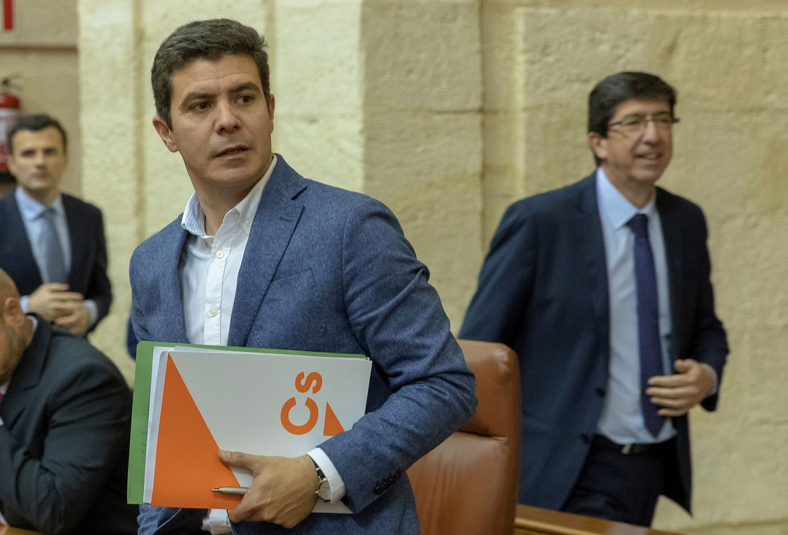 Sergio Romero, portavoz parlamentario de Ciudadanos.