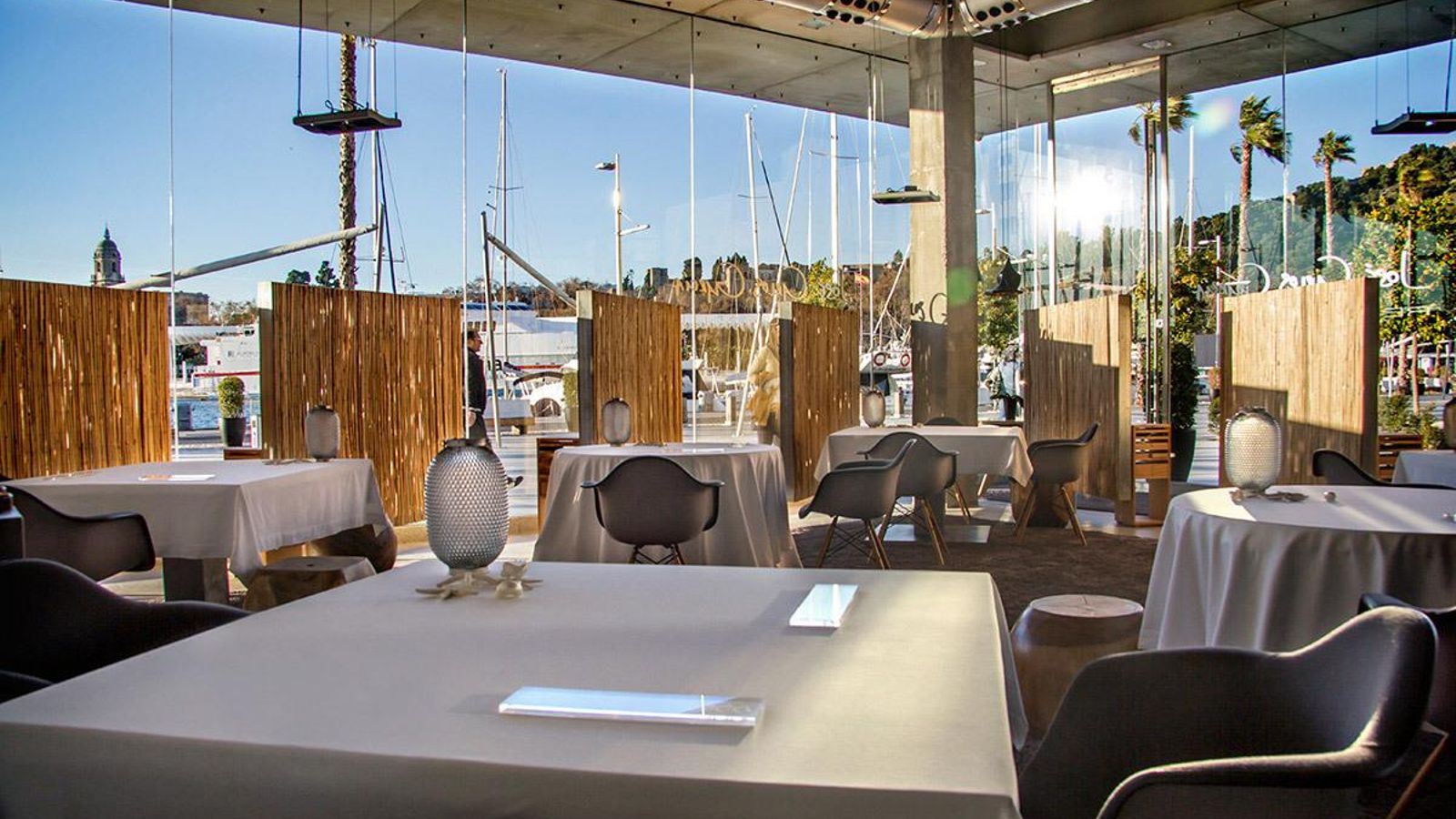 La sala y vistas del Restaurante José Carlos García.
