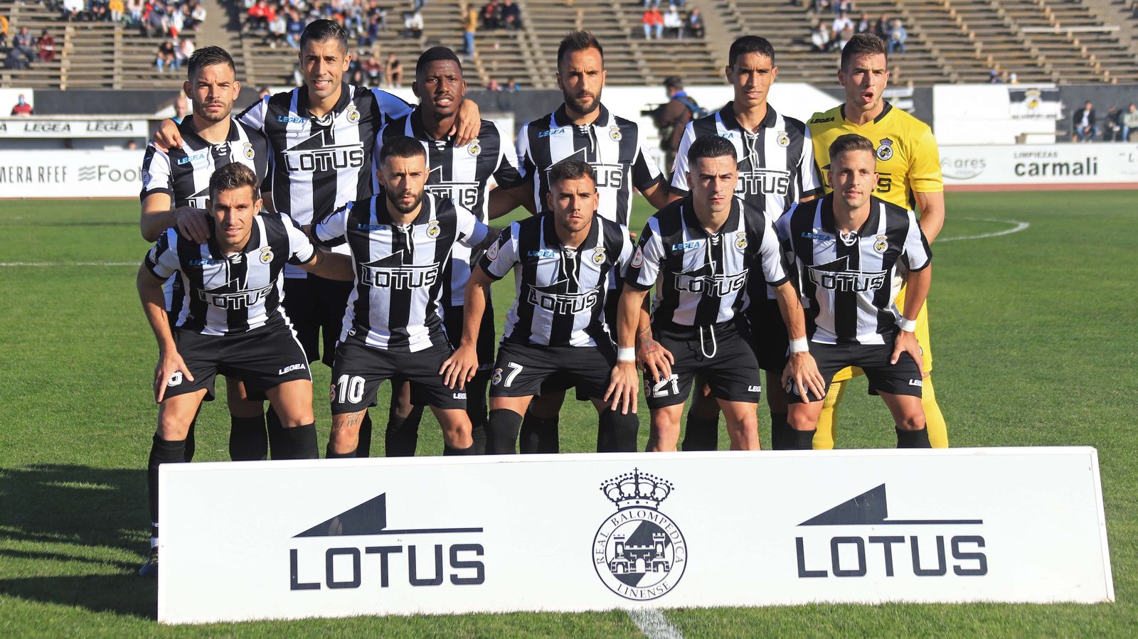 Formación de la Balona, el sábado ante el Albacete
