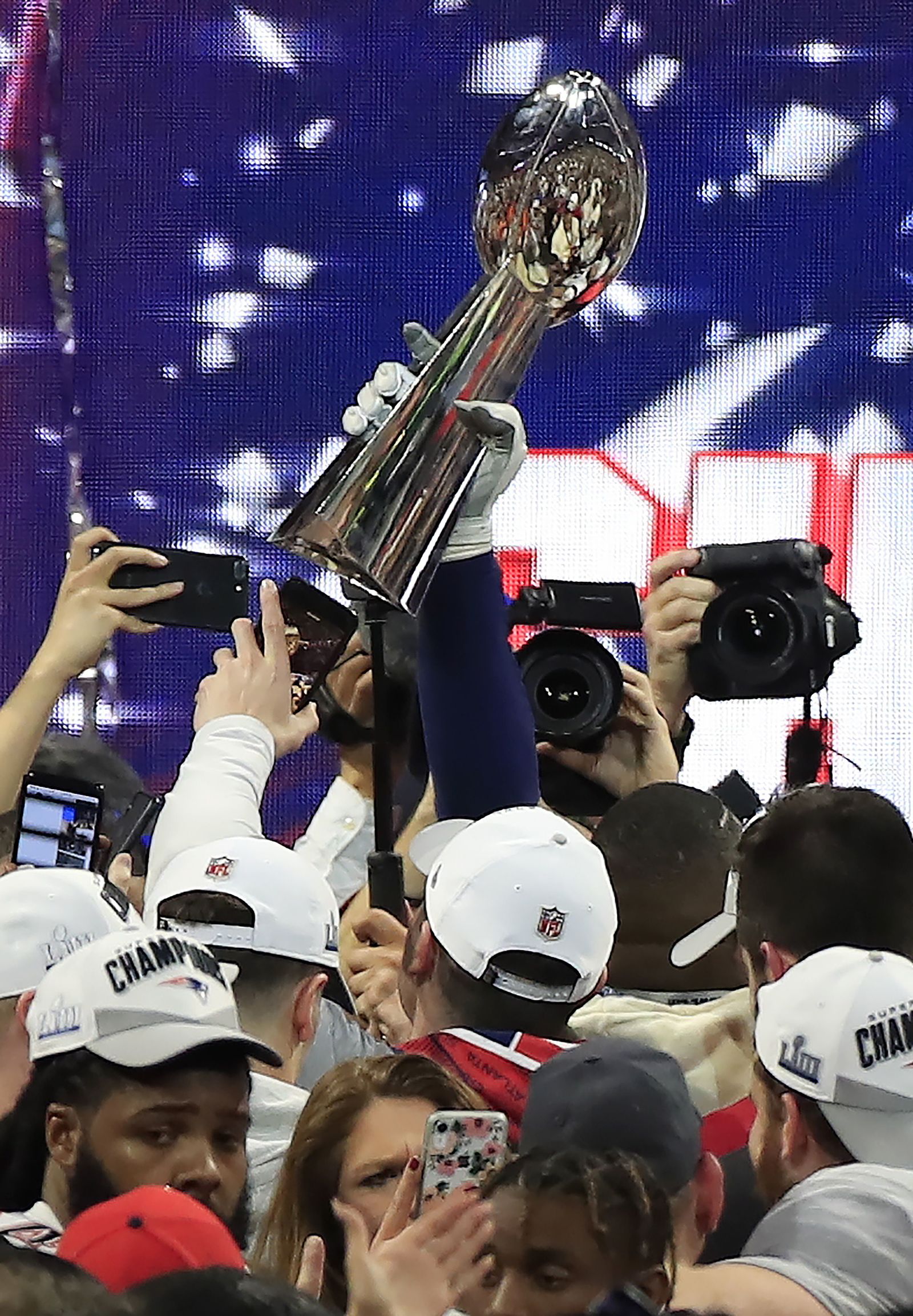 Las imágenes de la final de la Super Bowl