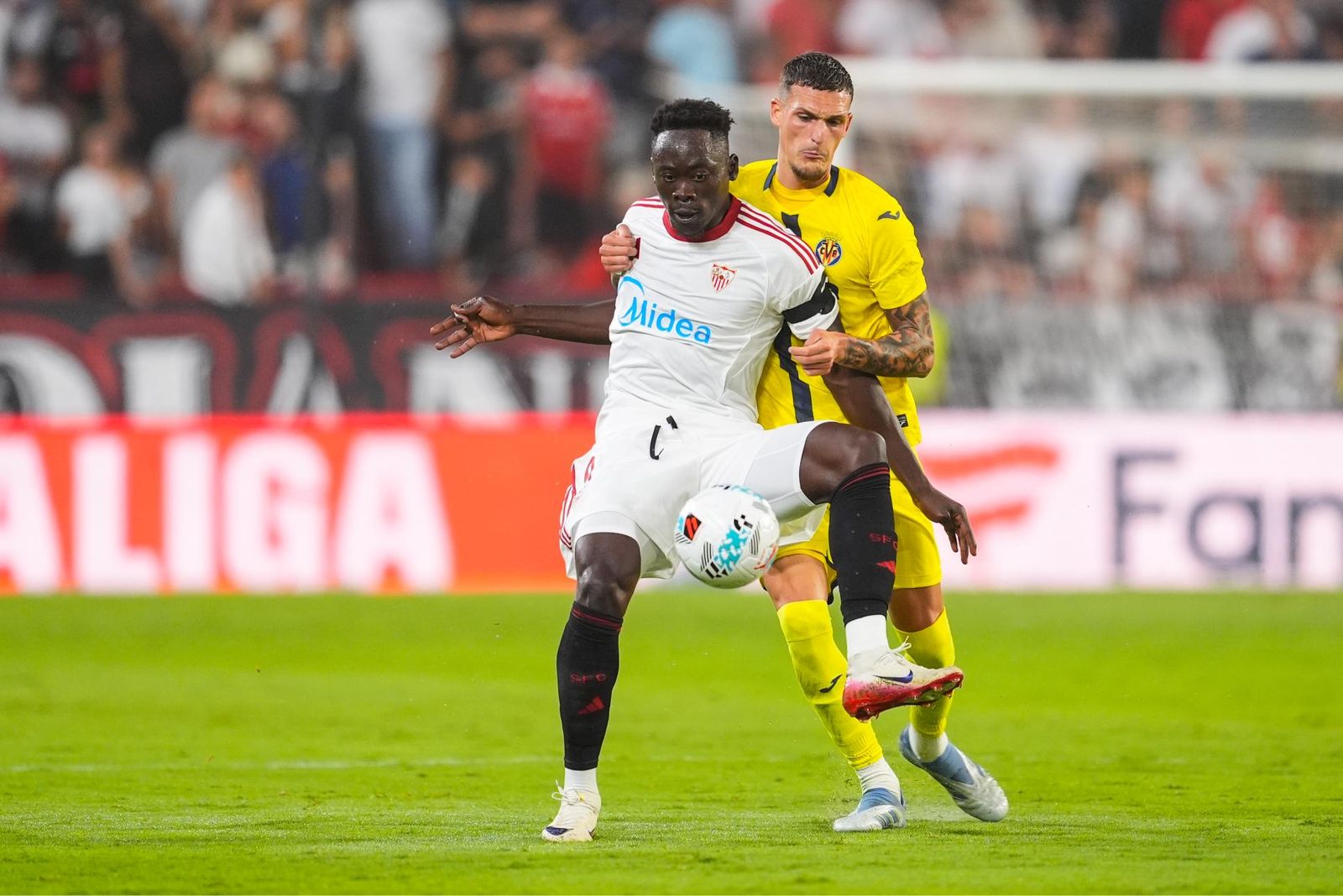 Las fotos del Sevilla-Villarreal