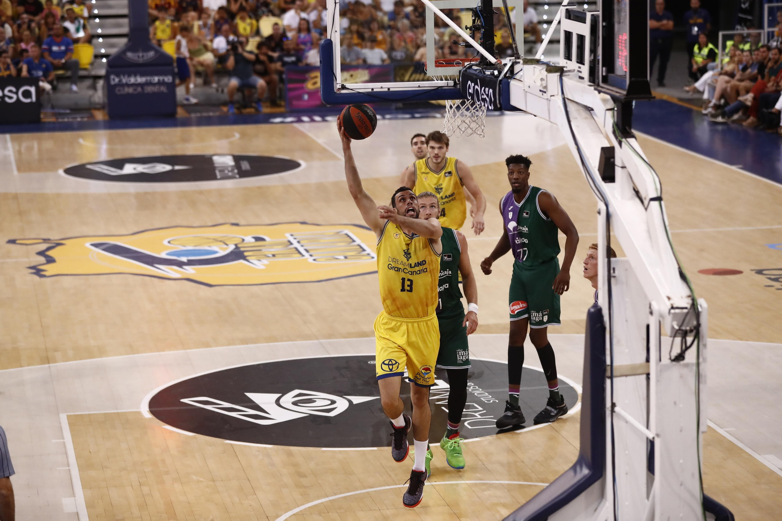 El Dreamland Gran Canaria-Unicaja, en fotos