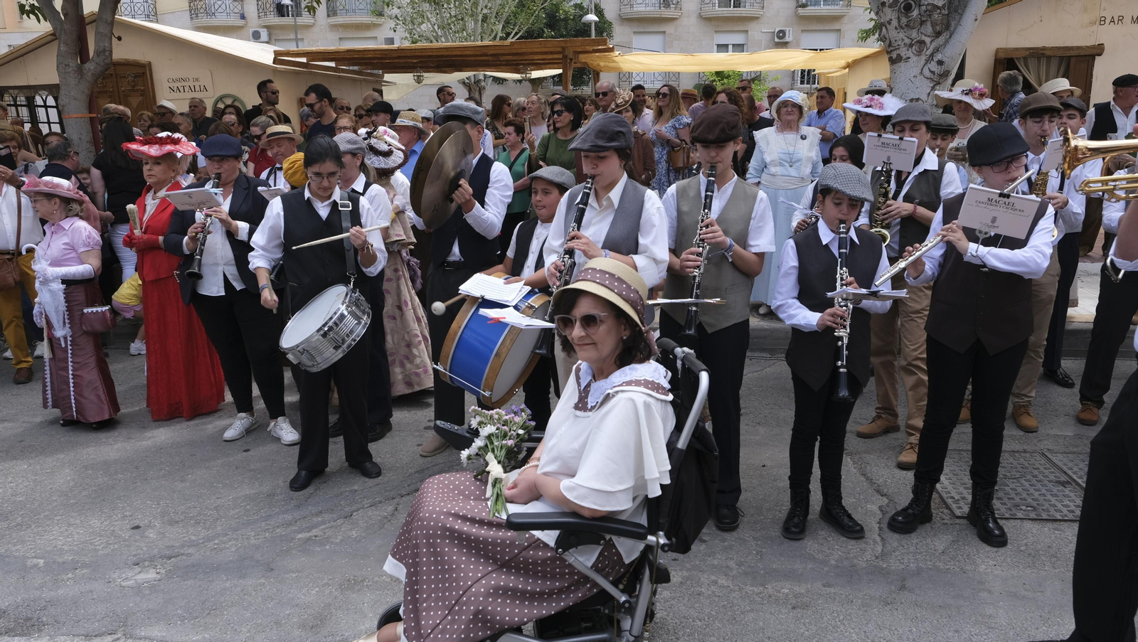 Imágenes de la recreación histórica Canteros y Caciques, en Macael