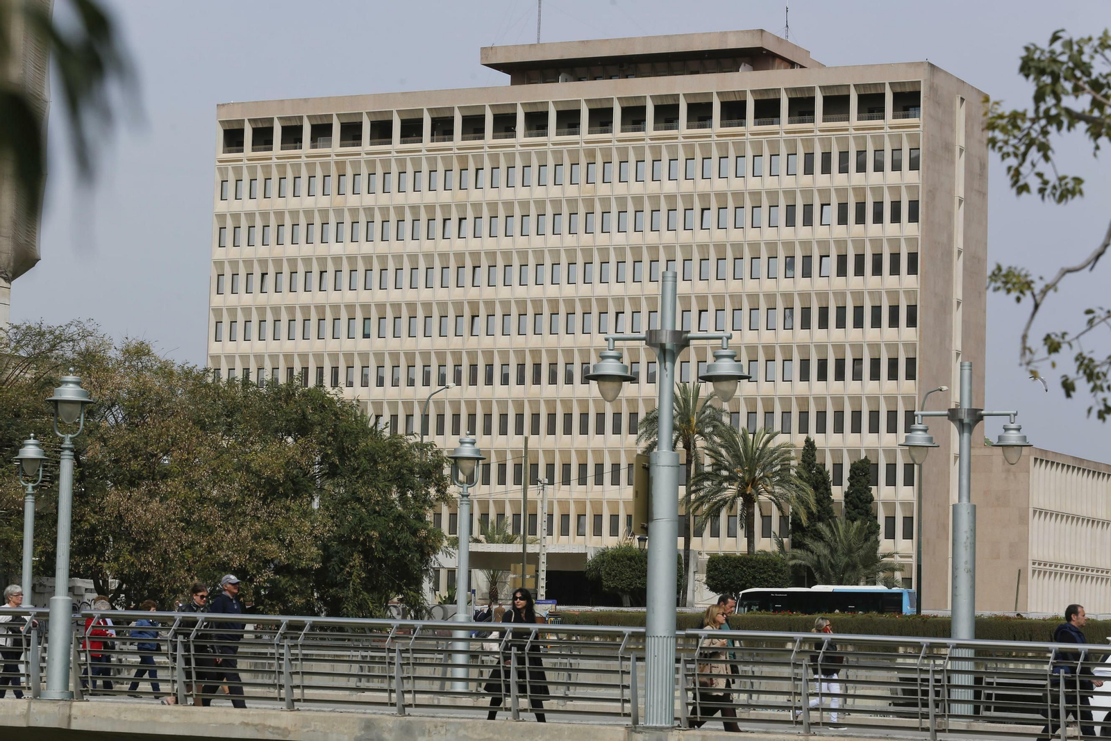 Sede central de la Agencia Tributaria en Málaga.