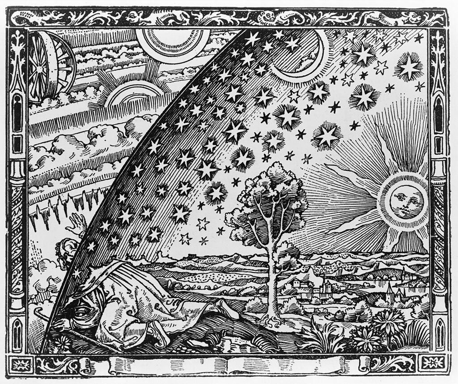 Ilustración procedente de ‘L’atmosphère : météorologie populaire’, de Camille Flammarion (1888).