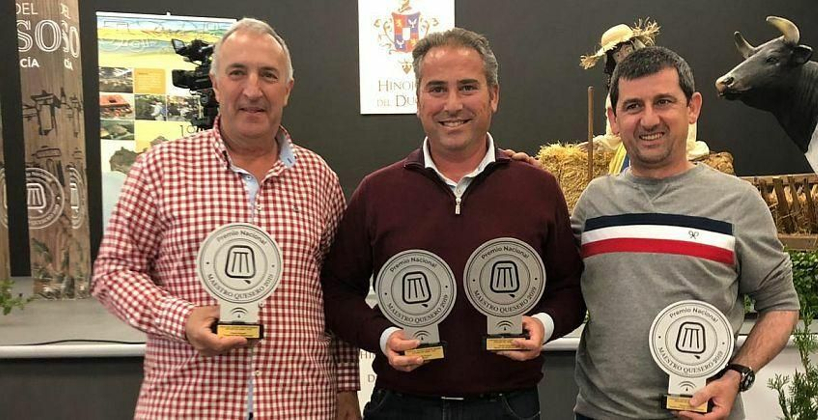 Los queseros gaditanos premiados en Hinojosa del Duque