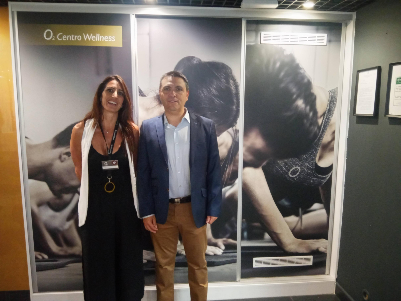 Visita del concejal de Deportes al O2 Centro Wellness Neptuno. Visita del concejal de Deportes al O2 Centro Wellness Neptuno.