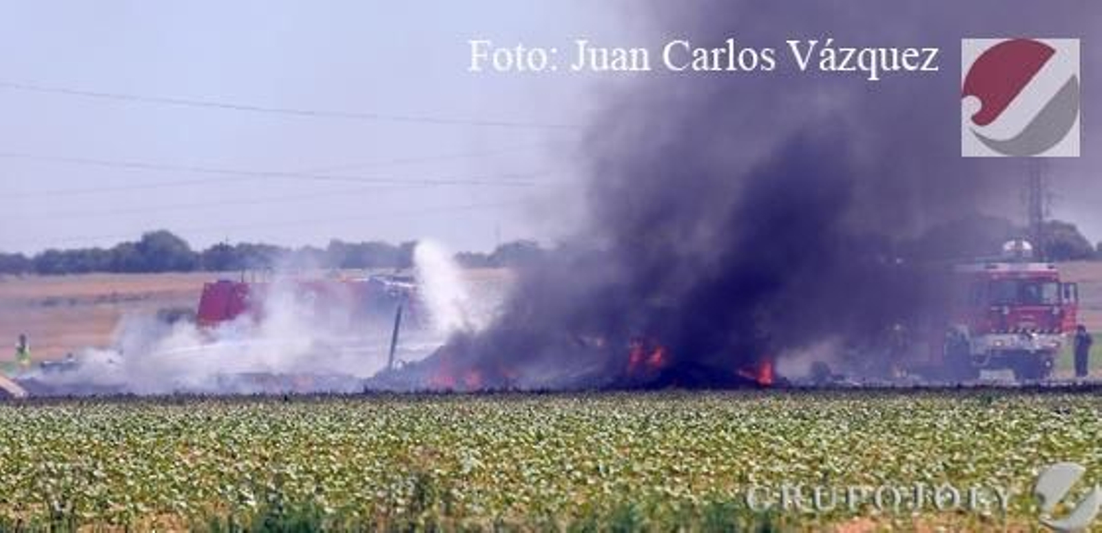 Las imágenes del accidente del A400M