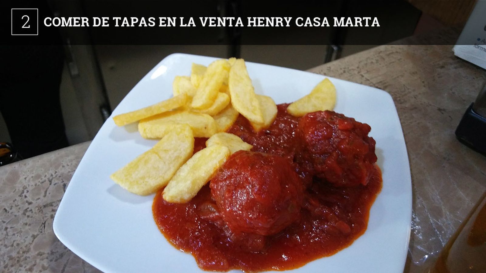 Las ventas siguen teniendo unos precios muy económicos. En la Venta Henry Casa Marta, en la carretera que va desde Puerto Real hacia Paterna,  se puede tapear perfectamente por menos de 10 euros por persona. Una peculiaridad: tan sólo sirven tapas de 12 a 3 de la tarde y en las zonas de barra y terraza, no en el comedor. Un ejemplo, una cerveza, una tapa de ensaladilla, una de jabalí al Pedro Ximénez y unas albóndigas de retinto en tomate, ambas con su correspondiente guarnición de papas fritas sale por 8 con 60 euros. Sirven también desayunos en los que ponen también mantecas elaboradas por ellos mismos, además de la carne mechá y los chicharrones de los bocadillos.