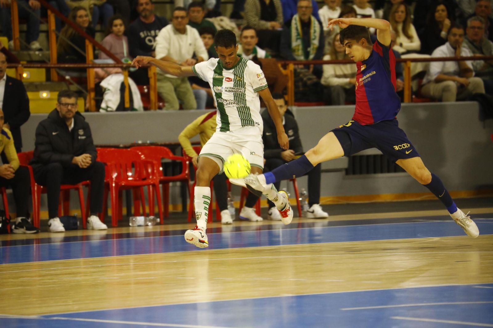 Las mejores fotos del ambiente en Vista Alegre para el Córdoba Futsal - Barça