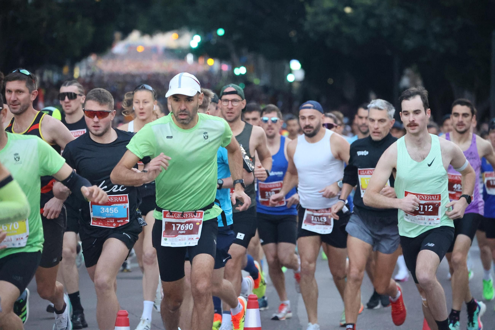 Las mejores fotos de la Maratón de Málaga 2024