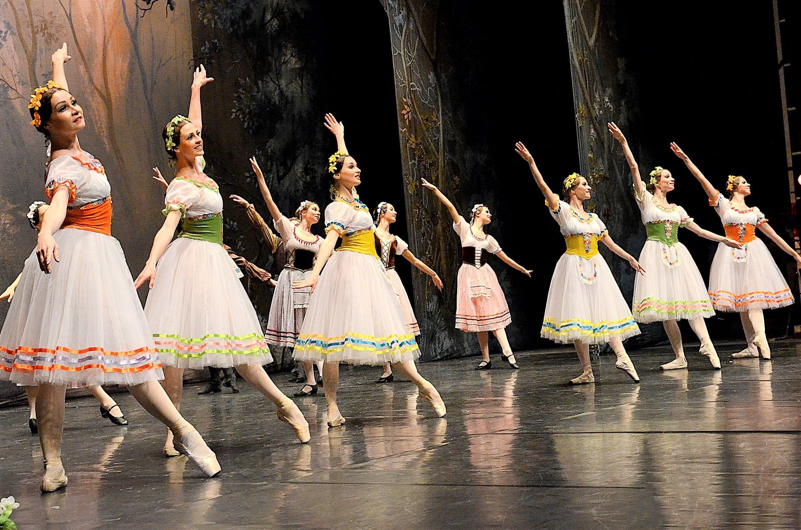 Escena del ballet ‘Giselle’ que se podrá disfrutar en Roquetas de Mar.