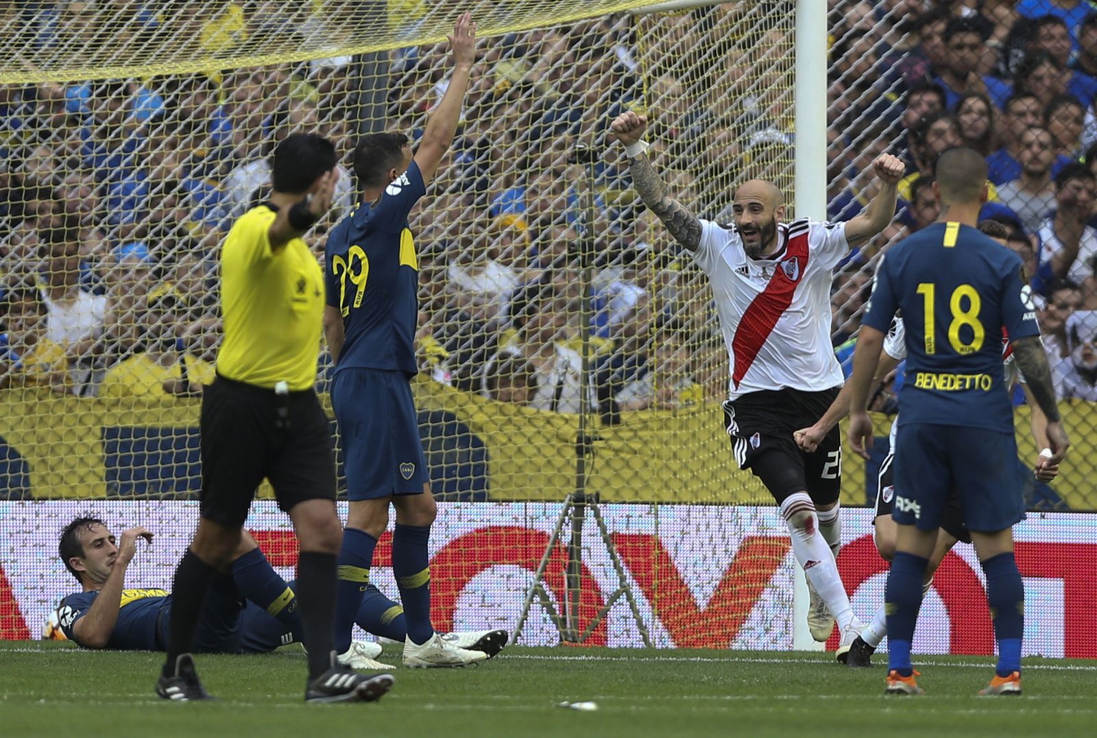 Las imágenes del Boca-River