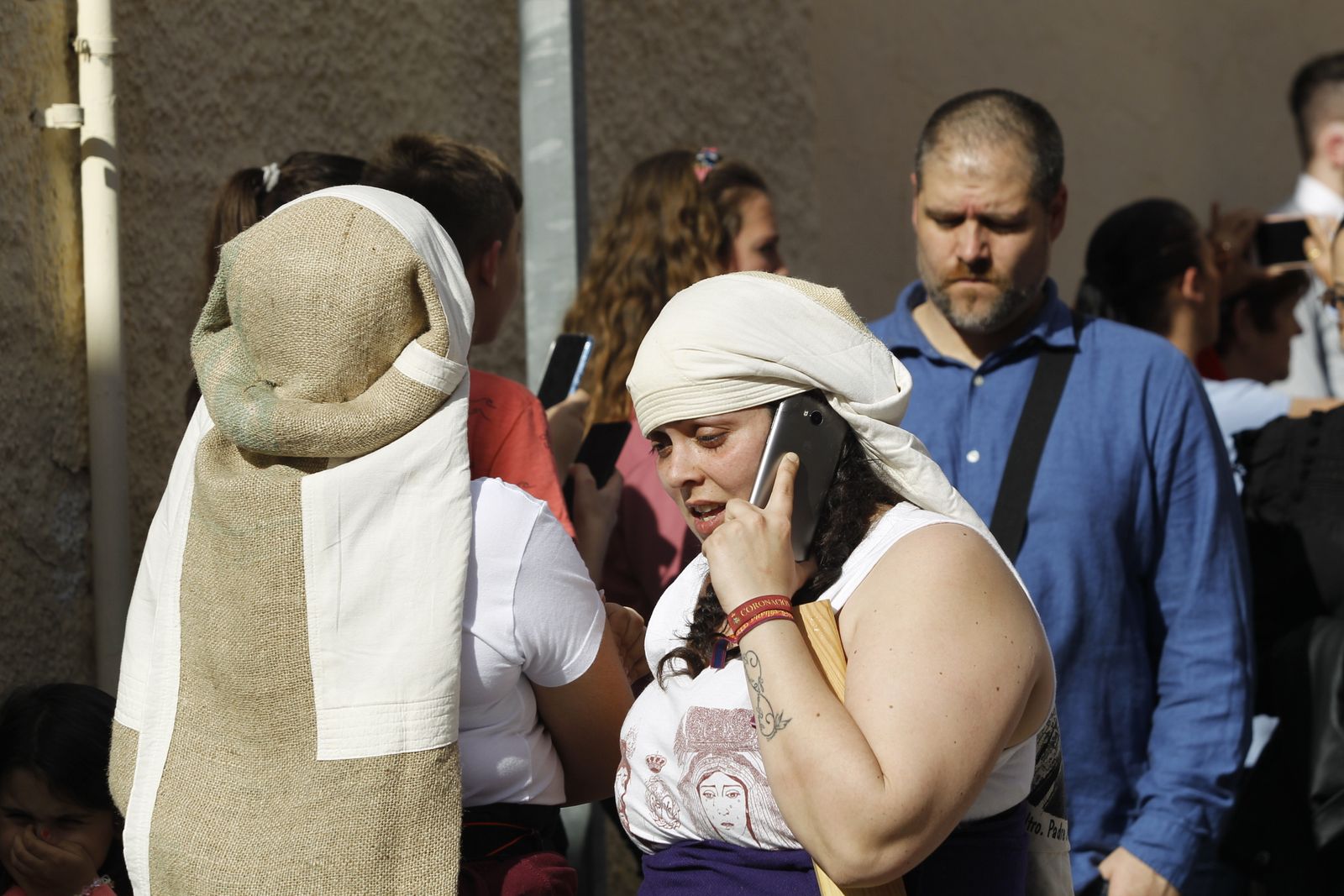 Imágenes de la Procesión de Coronación. Barrio de Los Molinos. Semana Santa Almería 2019