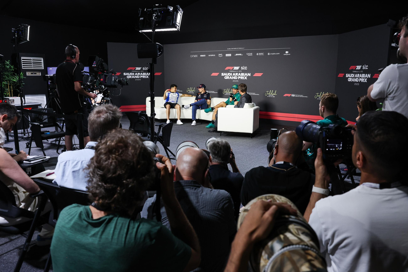 Las mejores fotos de la Fórmula 1 en Arabia Saudí