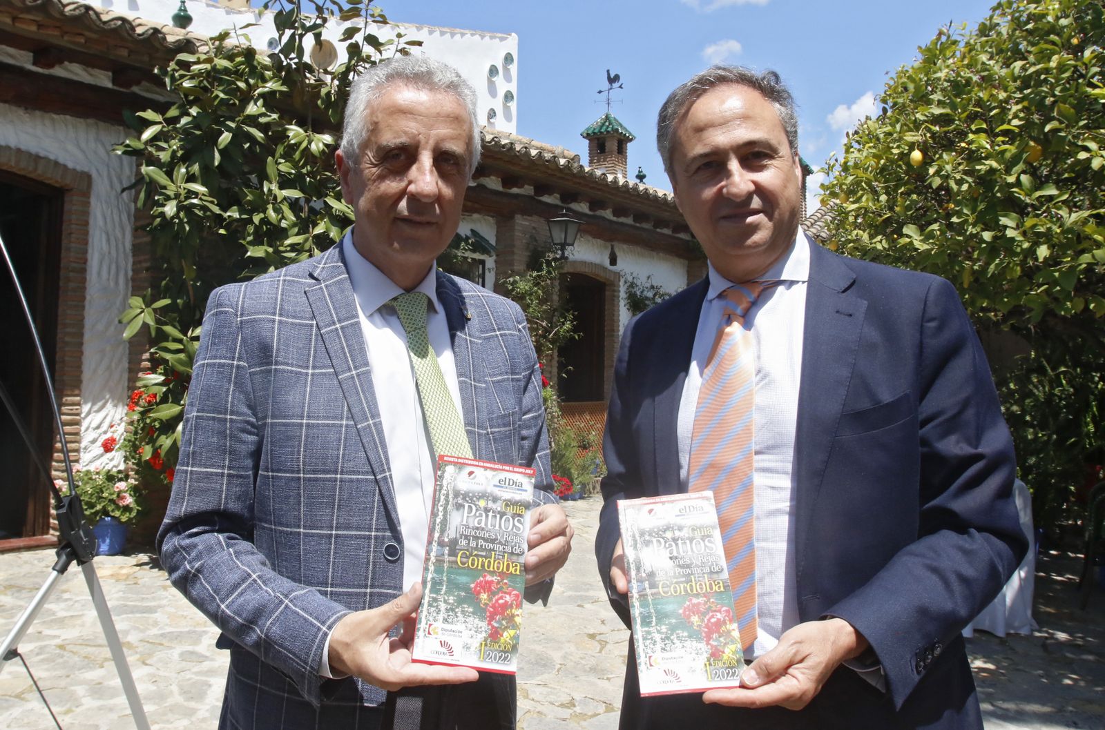 La presentación de la I Guía de Patios de la Provincia, en imágenes