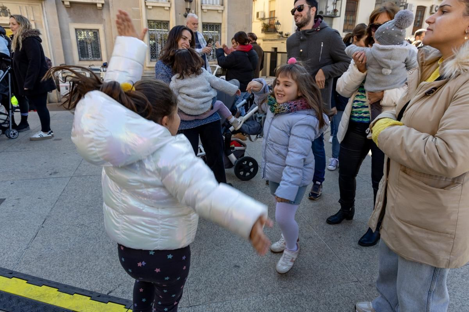 Fiesta infantil de Nochevieja en la Plaza de Santa María