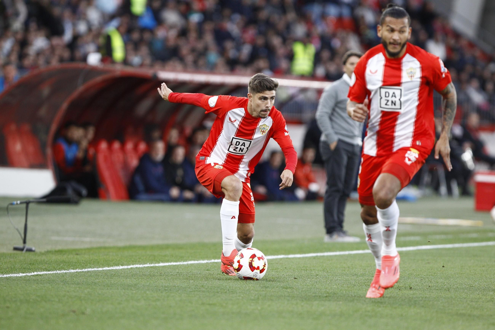 La U.D. Almería destroza al Sevilla C.F. en la Copa del Rey