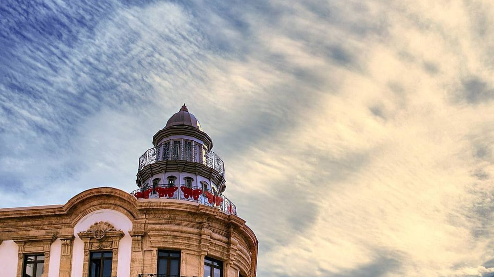 La casa de las Mariposas de Almería.