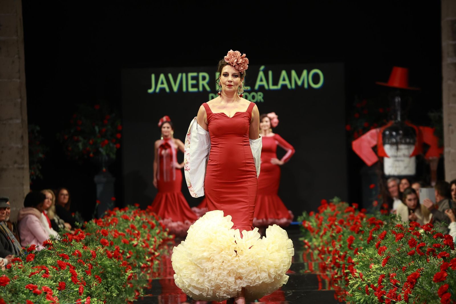 Desfile Mujeres con Solera de Javier del Álamo en la Pasarela Flamenca Jerez Tío Pepe 2023